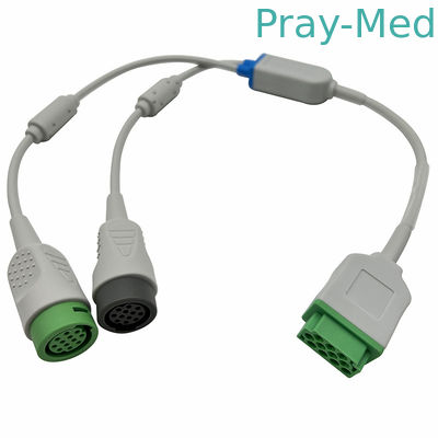 comprar Cable adaptador GE Critikon ECG 0,9 m Dinamap Carescape doble doble Fabricación en línea