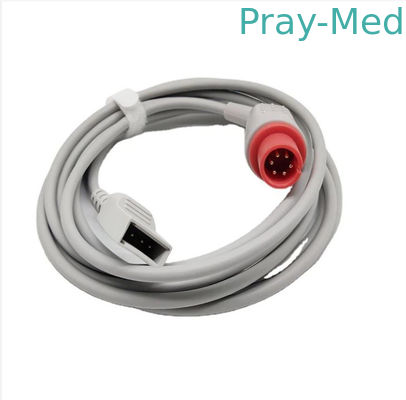 comprar Cable del adaptador del cable 6pin IBP del transductor de la presión arterial de Drager Draeger Utah Fabricación en línea