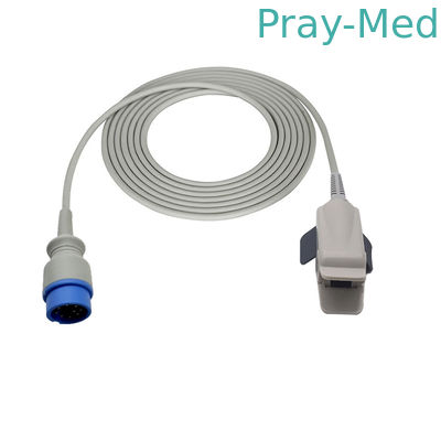 comprar Sensores Spo2 reutilizables de 9 pines compatibles con Biolight para cualquier vista A8 / A5 / A6 / A3 Conector redondo de 9 pines Fabricación en línea