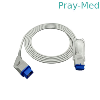 comprar Jl-900p Spo2 Adaptador Cable 14 Pin 2.4m Tpu chaqueta compatible para Nihon Kohden Fabricación en línea