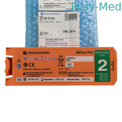 comprar Reemplazo de batería de 30V 1400mAh para el Nihon Kohden Cardiolife original 2100 AED SB-212VK Fabricación en línea