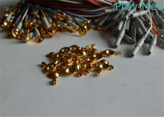 comprar El cocodrilo que los electrodos suaves flexibles de Eeg telegrafían 24 PC fijó el material del PVC TPU Fabricación en línea