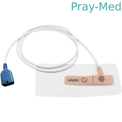 comprar Sensor desechable con caparazón de sonda adhesiva textil Tipo de dispositivo de medición sp02 con espuma Fabricación en línea