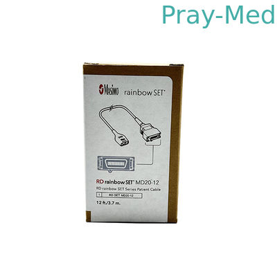 comprar TPU Rainbow 20Pin SpO2 Cable de extensión MD20-12 para el original M-asimo 4073 RD SET Fabricación en línea