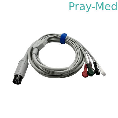comprar Cable de paciente de ECG de una pieza de Mindray original de 6 pines y 5 plomo EA6151B TPU Fabricación en línea