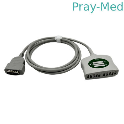 comprar GE Marquette MAC ECG Cable del tronco 12leads 2104723-001 22341809 AHA IEC 2.4M DB15 Conector Fabricación en línea