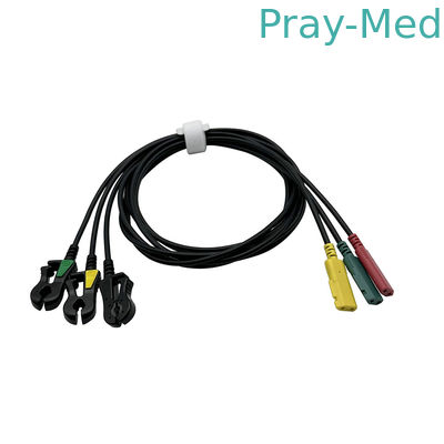 comprar IVY 3 LEAD RT Cables de plomo 590484 Para el modelo 3000 3150 Conector de 2 pines Negro Fabricación en línea
