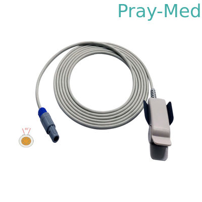 comprar 40 Pin adulto de Contec Edan M8 6 del clip del finger del sensor de la punta de prueba del grado Spo2 con el CE/ISO Fabricación en línea