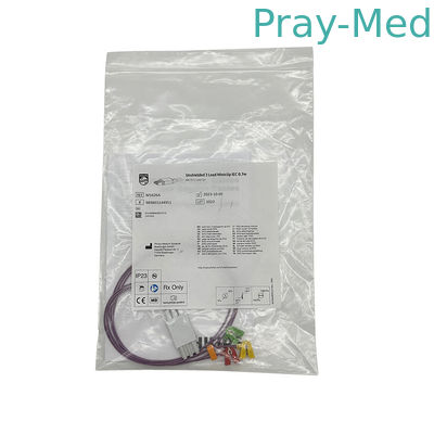 comprar Seti de cable de ECG neonatal sin blindaje 3 Miniclip de plomo IEC 0.7m M1626A 989803144951 Fabricación en línea