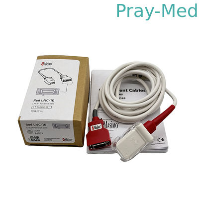 comprar SET 2056 original Rojo LNC-10 SpO2 Cable de extensión para pacientes LNCS 9 pin a conector rojo 20 pin Fabricación en línea