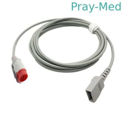 comprar Longitud invasor de la extensión los 2.7m del cable IBP de la presión arterial del Pin de Biolight A8 4 Fabricación en línea