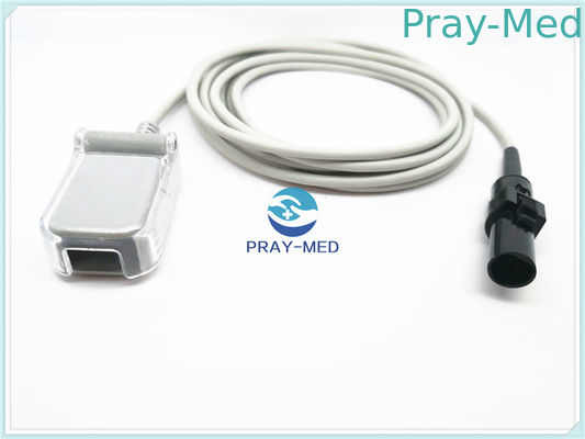 comprar Ennegrezca 7 el peso de la longitud 0.3lb del cable los 2.4m del oxímetro del pulso de Ohmeda del DATEX del Pin Fabricación en línea