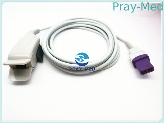 comprar Sensor del finger del oxímetro de Lohmeier, sensor del clip Spo2 del finger del cable de 3M TPU Fabricación en línea