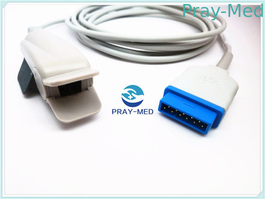 comprar Punta de prueba del finger de 11 Pin , punta de prueba adulta del finger del oxímetro del pulso de GE Marquette Fabricación en línea