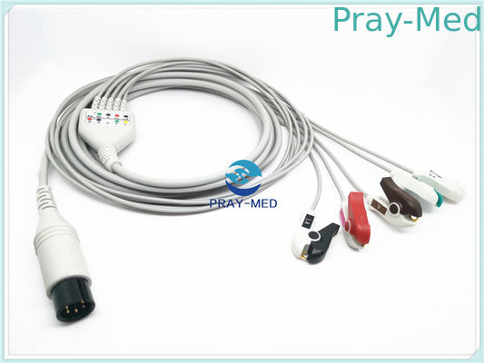 comprar Cables médicos AHA de Goldway UT4000a ECG/tipo material durable del IEC de TPU Fabricación en línea