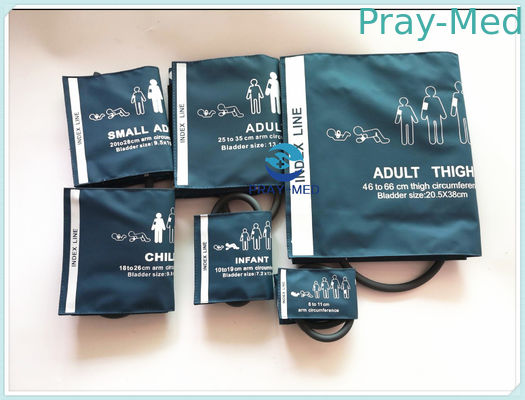 comprar Puño no invasor de gran tamaño confiable de la presión arterial con el tubo largo de la vejiga los 20cm Fabricación en línea
