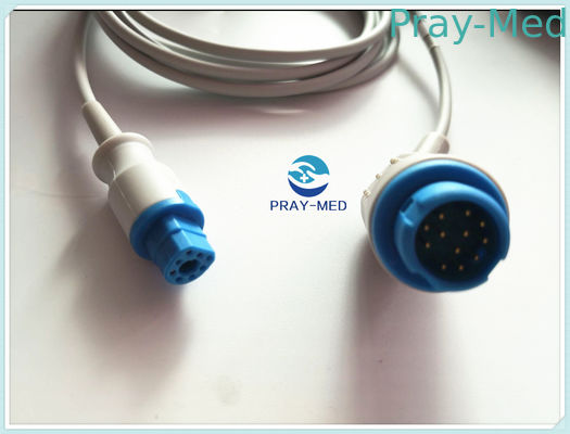 comprar Pin confiable del cable 12 del adaptador de HP m1940A Spo2 - 8 diámetro compatible del Pin 4.0m m Fabricación en línea