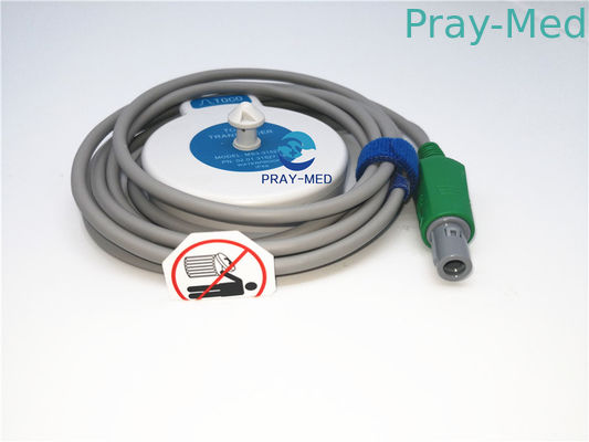 comprar Cadencia II TOCO de Edan de la punta de prueba del transductor del ultrasonido de 6 Pin para F6/F9 MS3-31527 B Fabricación en línea