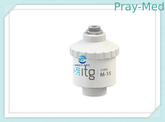 comprar Color blanco del oxígeno de ITG M-15 del sensor de la célula médica del O2 para la anestesia Equipement Fabricación en línea