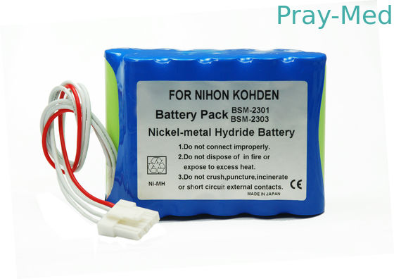 comprar batería recargable médica de 12v 3800mAh para Nihon Kohden BSM2301/BSM2301K/BSM2303C Fabricación en línea