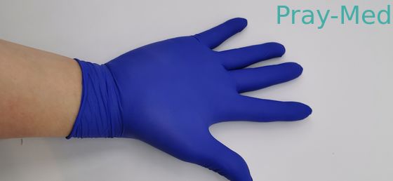 comprar Tamaño libre del S-Xl de los guantes del examen del nitrilo del polvo disponible para el uso médico Fabricación en línea