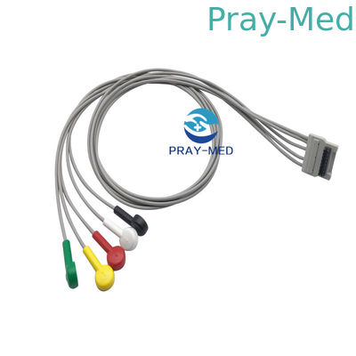 comprar Ventaja Holter Ecg Cable de la chaqueta BTL-08 5 de TPU el 102cm para el canal 12 Fabricación en línea