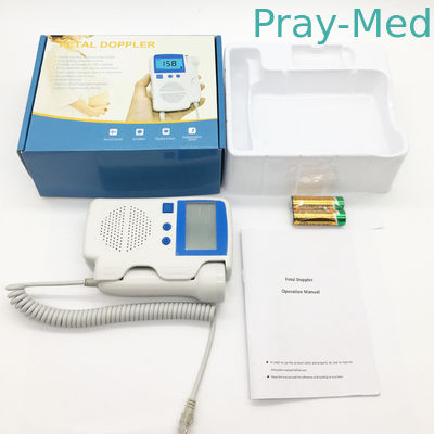 comprar PDA Doppler fetal de la batería recargable del equipamiento médico de 3MHz 210bpm Fabricación en línea