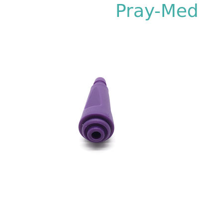 comprar Conector del tubo de Drager de NIBP del puño de aire del conector púrpura de la manguera solo Fabricación en línea