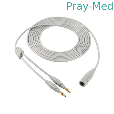 comprar Euro reutilizable de los accesorios del ventilador del CE nosotros cable bipolar del silicón de Electrosurgica Fabricación en línea