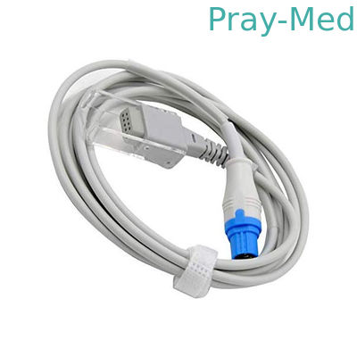comprar Cable los 2.4m del adaptador de Sirecust 700 Siemens Spo2 los 8ft 10 Pin Connector Fabricación en línea