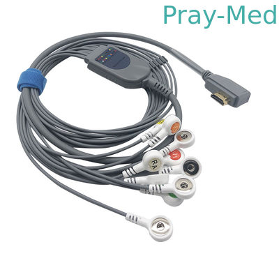 comprar Alambres de la ventaja el 1.1m Ecg de ECG 10 para el conector elegante de Holter Recording System HDMI Fabricación en línea