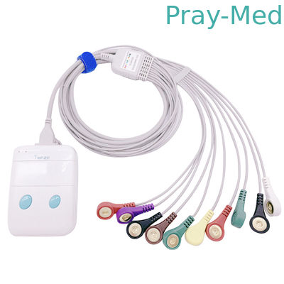comprar Ventaja de la chaqueta el 1.1m ECG Holter Cable 10 de TPU compatible con el registrador Fabricación en línea