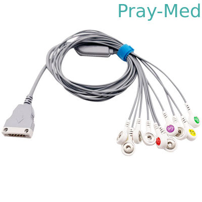 comprar Beneware 10 ventajas ECG Holter Cable con CE e ISO13485 para Beneware CT-086 Fabricación en línea