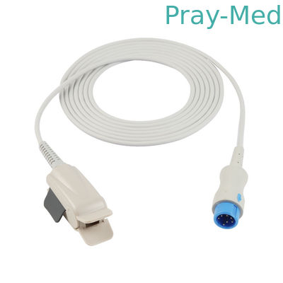 comprar Sensor del adulto Spo2 de Mindray con la ronda 7 Pin Keyed Connector For T5/T8 Fabricación en línea