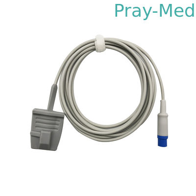 comprar Longitud suave adulta de 3M del sensor Spo2 del gris TPU Drager Fabricación en línea