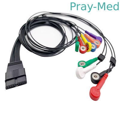 comprar Cable TPU el 1.2m de Holter ECG 10 ventajas para Schiller MT-200 MT-101 Fabricación en línea