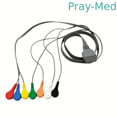 comprar 16 material paciente Edan del cable TPU de Pin Connector ECG 5/7 /10Lead para SE-2012/SE-2003 Fabricación en línea