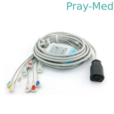 comprar Los Defibrillators 10 de Zoll llevan el cable de Ecg, cable del tronco de Ecg para la serie de M/E Fabricación en línea