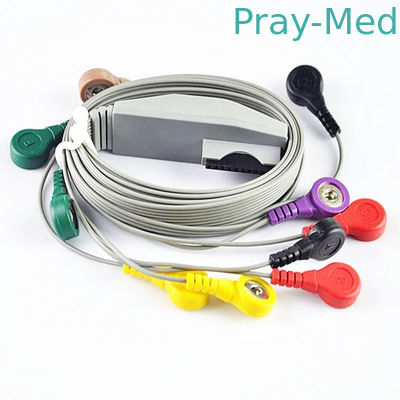 comprar Cable del ECG de Mortara Holter para el material del paciente TPU 6 meses de garantía los 90cm Fabricación en línea