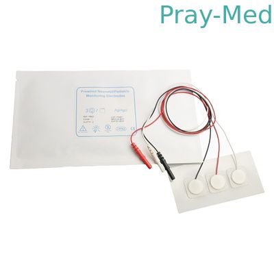 comprar Ventaja pediátrica de la ventaja 5 de AHA ECG del electrodo del recién nacido disponible del cable 3 Fabricación en línea