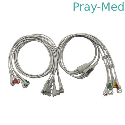 comprar El ecg de HP TC30 telegrafía el cordón de Ecg de 10 ventajas con rápido/el clip 989803151651 Fabricación en línea
