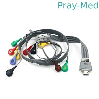 comprar Cable paciente del Pin ECG de las ventajas IH-12 HDMI 19 del extremo TPU 10 de la broche de Biocare Fabricación en línea
