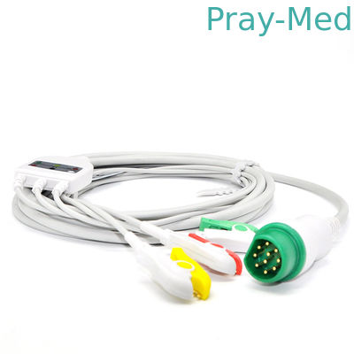 comprar la ventaja Ecg de Siemens 3 telegrafía con el leadwire para Pin rápido/del clip TPU 10 Fabricación en línea