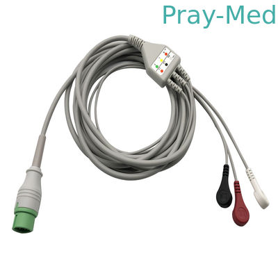 comprar Cable y leadwire de Comen Ecg para Comen C30/la ventaja 12pins 5 de C40 los 3.6m Fabricación en línea