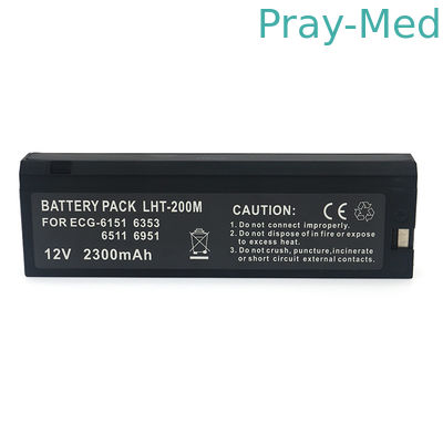 comprar batería del monitor paciente de 12V 2300Mah para el peso de Nihon Kohden ECG 750g Fabricación en línea