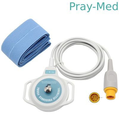 comprar Cable gris fetal del conector los 2.2m TPU de Toco Transducer 6pin del monitor de los E.E.U.U. Fabricación en línea