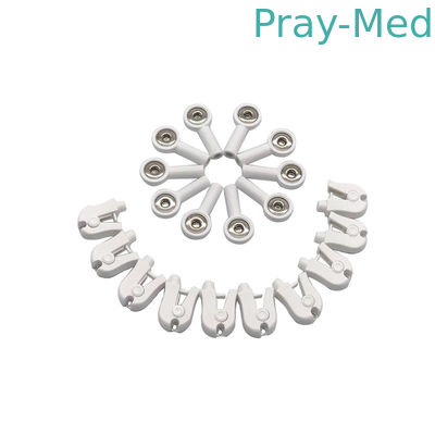 comprar Clips del adaptador de Ecg del ECG, conector banana de TPU 4m m a las broches de los clips del plátano de Ecg del capturador Fabricación en línea