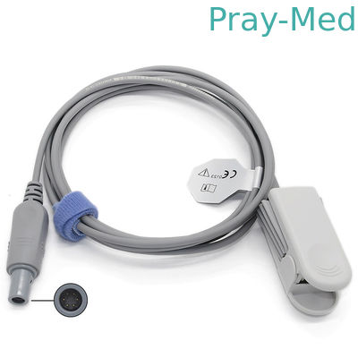 comprar Conector del sensor 6pin de Edan Adult Spo 2 60 cable de la chaqueta de 3M TPU del grado Fabricación en línea