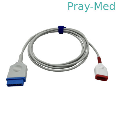 comprar Conector cerrado dual del cable 11pin GE del adaptador del SISTEMA SpO2 del arco iris de  4085 GE RD Fabricación en línea