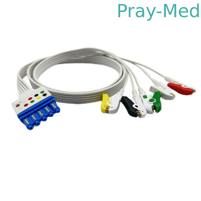 Cables de plomo de ECG desechables compatibles con PH 3/5 plomo 989803173131